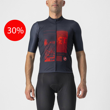 CASTELLI 13 SCREEN TRÖJA KORT MÖRK BLÅ